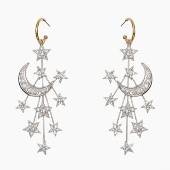 Jennifer Behr Azriel Earrings in Crystal - Picture 1 of 7